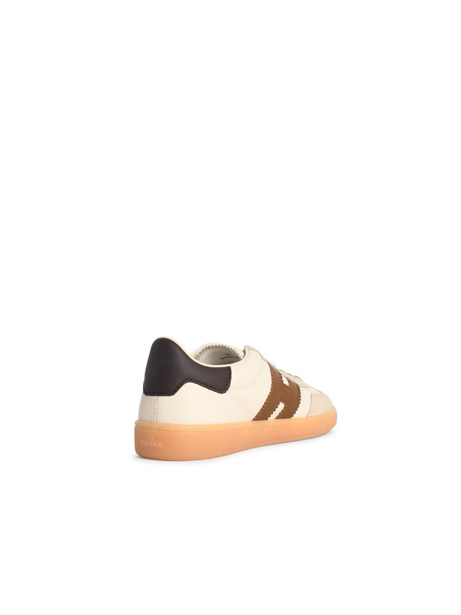 Hogan „Cool“ – Weiße Wildleder-Sneaker