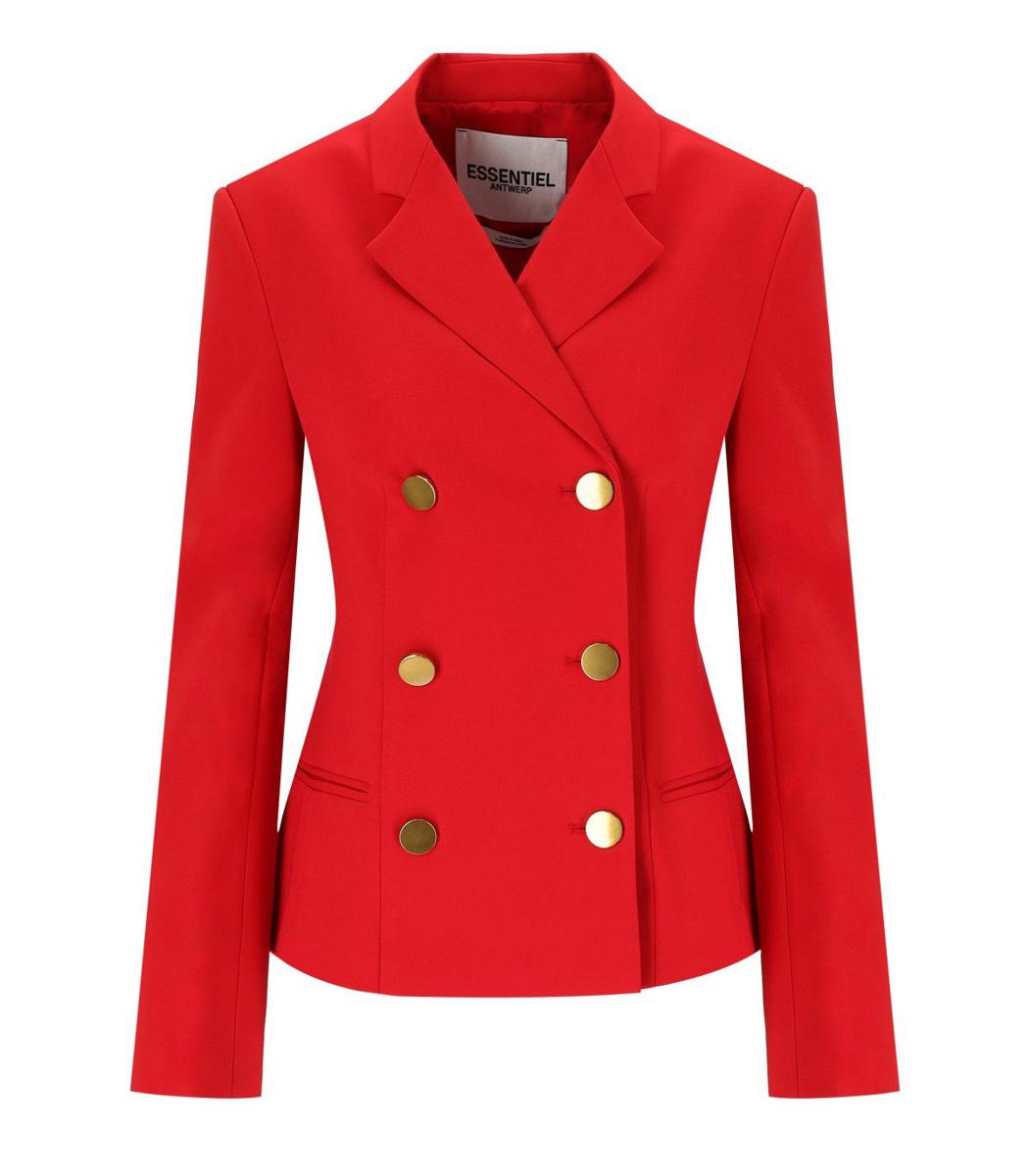 Essentiel Antwerp – Irtha – Roter Zweireiher-Blazer