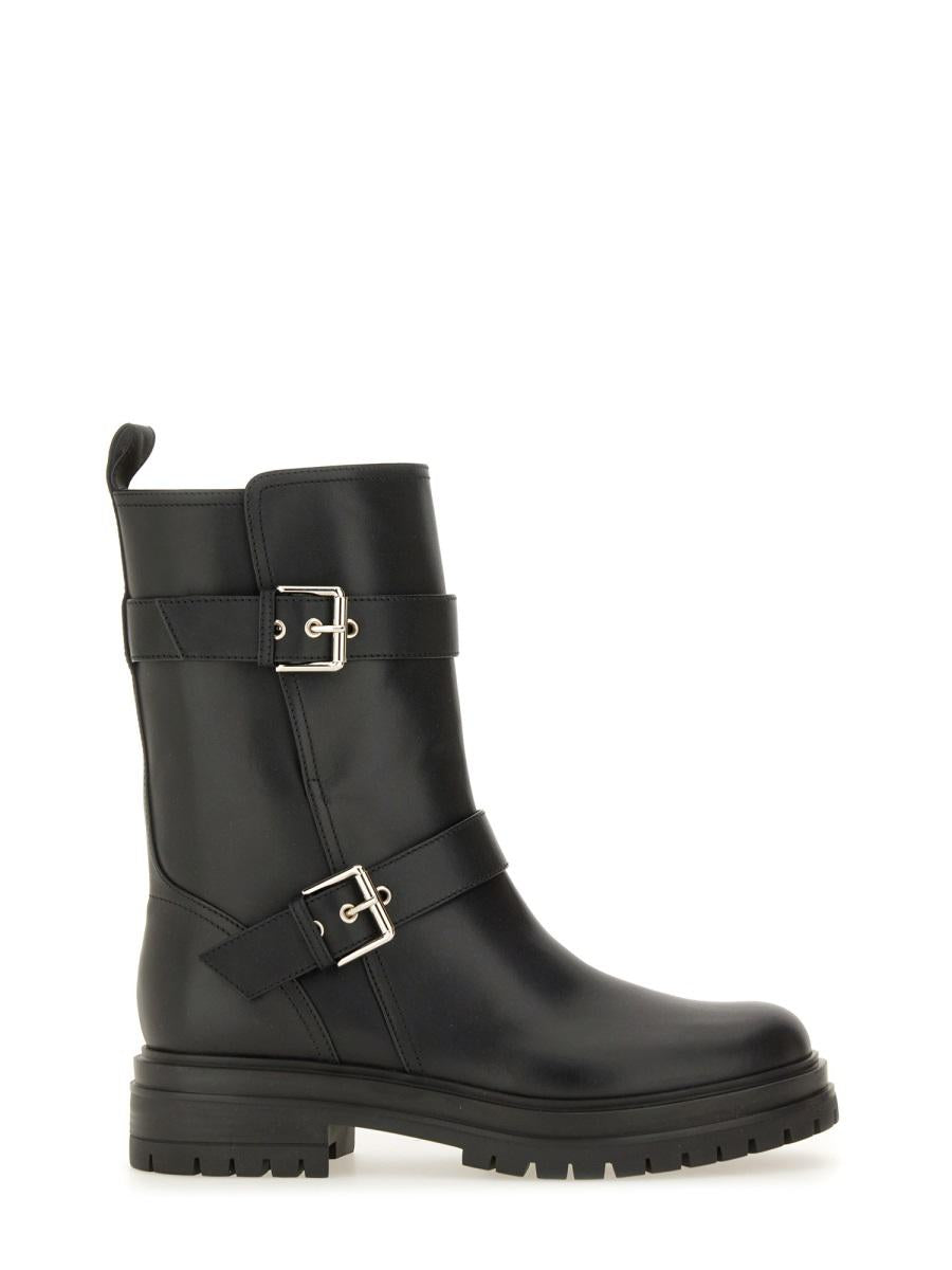 Gianvito Rossi Stiefel "Thiago"