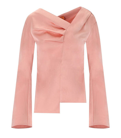 Stine Goya, rosa Satin-Top