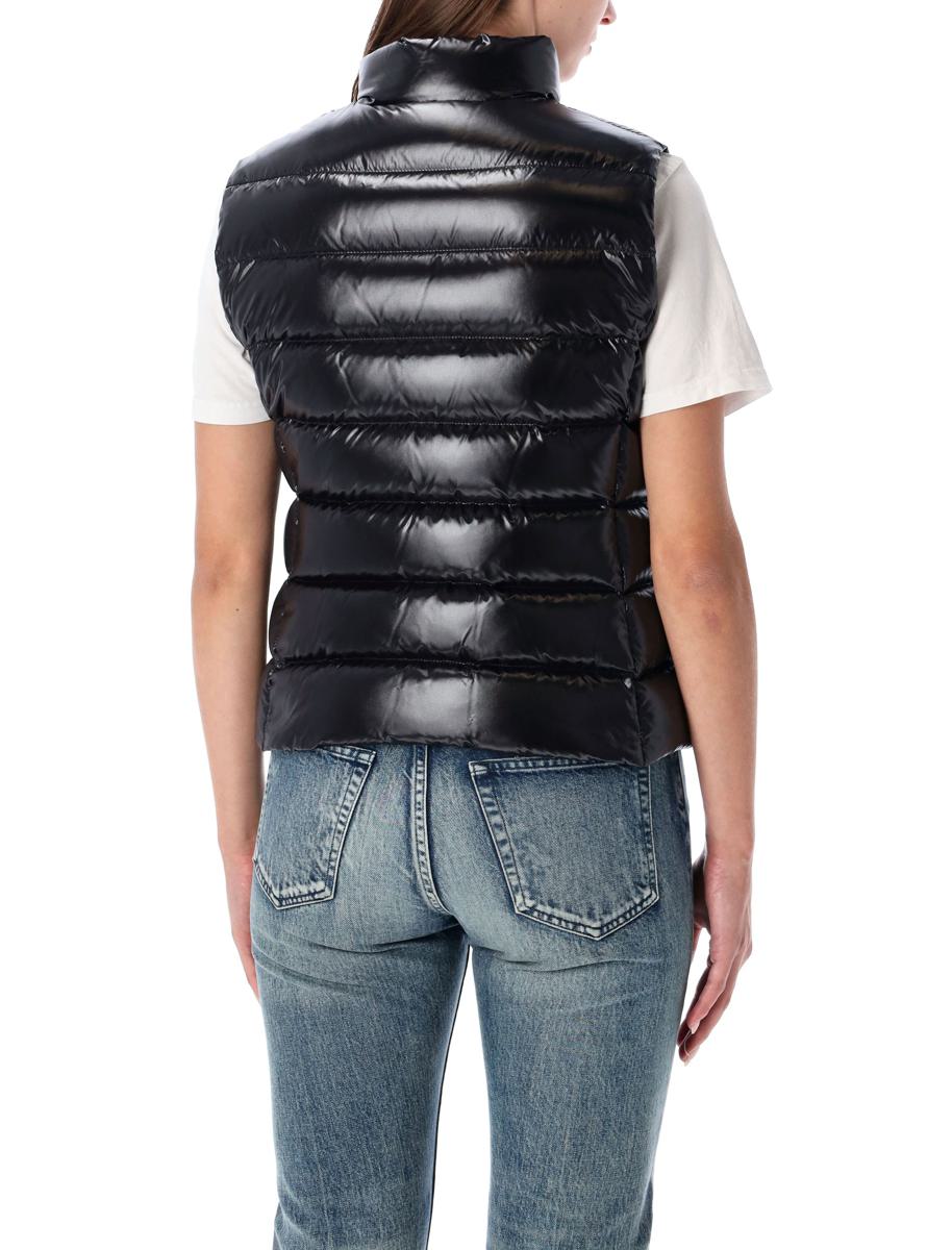Moncler Ghany Nylon-Lack-Daunenweste