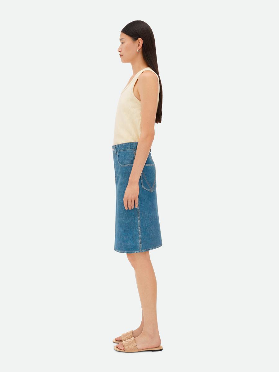 Bottega Veneta – Amy – Flache Pantoletten mit geflochtenem Muster