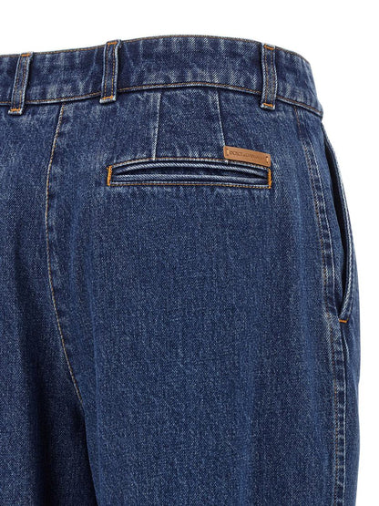 Dolce &amp; Gabbana „Dolce“-Jeans mit Taillenbund