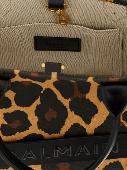 Balmain Kleine „B-Army“-Einkaufstasche