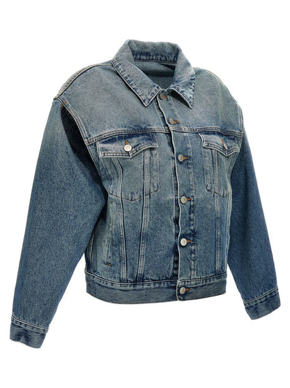 MM6 Maison Margiela – Jeansjacke mit Cut-Outs