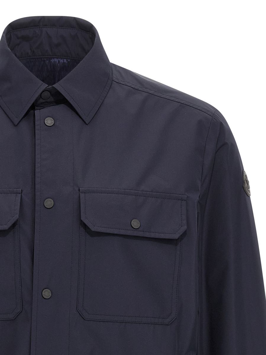 Hemd aus technischem Stoff von Moncler
