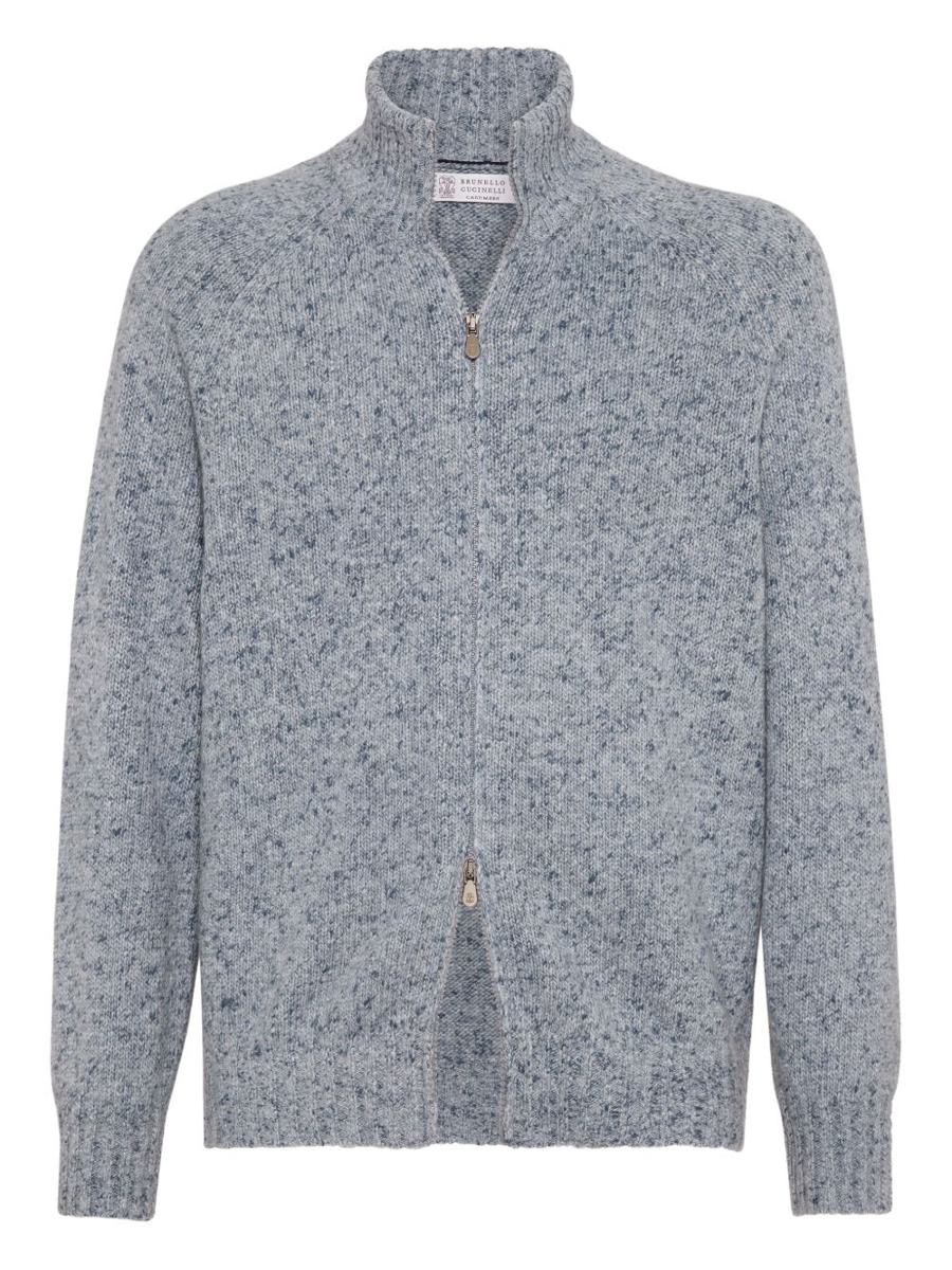 Brunello Cucinelli Kaschmir-Cardigan mit Reißverschluss