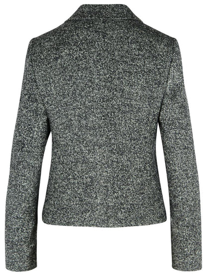 Dolce &amp; Gabbana Zweifarbige Jacke aus Schurwollmischung