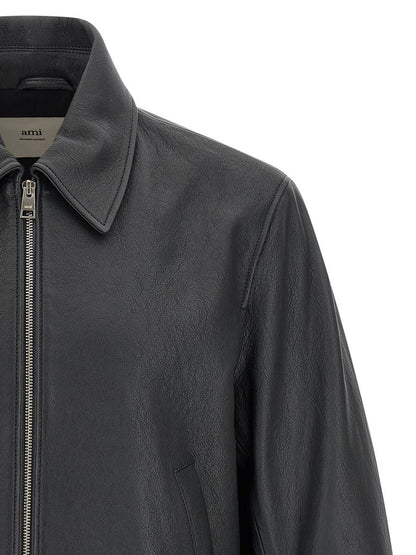 AMI Paris 'Ami De Coeur' Bomberjacke