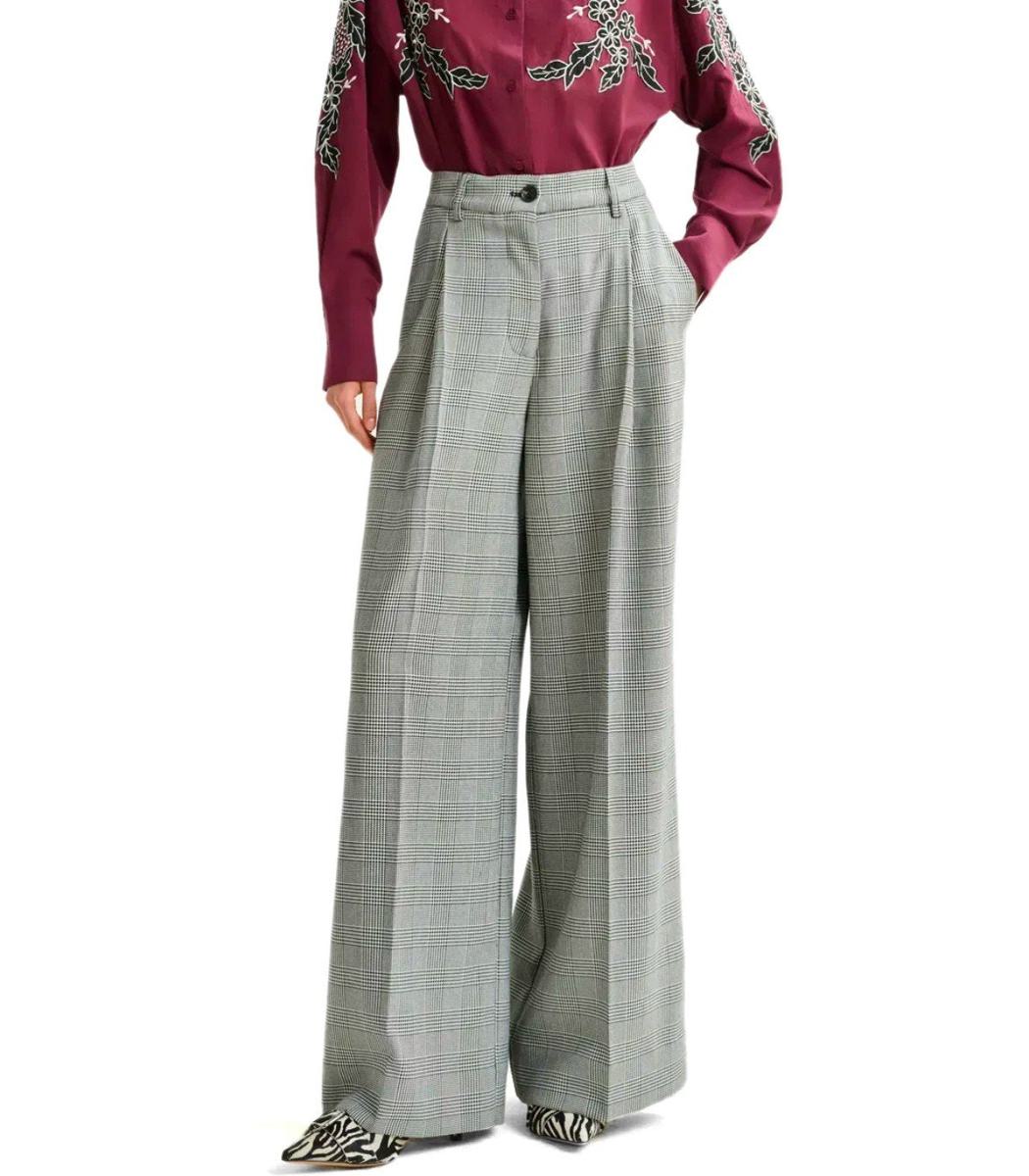 Essentiel Antwerp Invest – Graue Hose mit weitem Bein