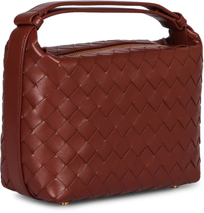 Bottega Veneta Mini-Schultertasche Wallace aus Leder