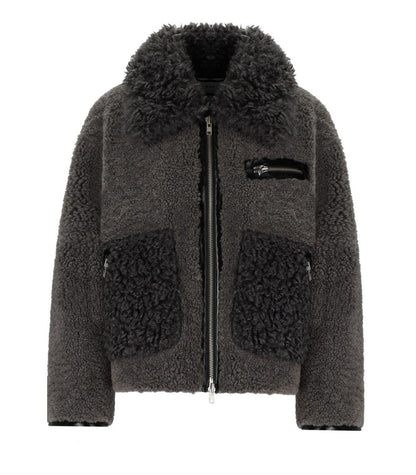 Stand Studio Joann Graue Jacke