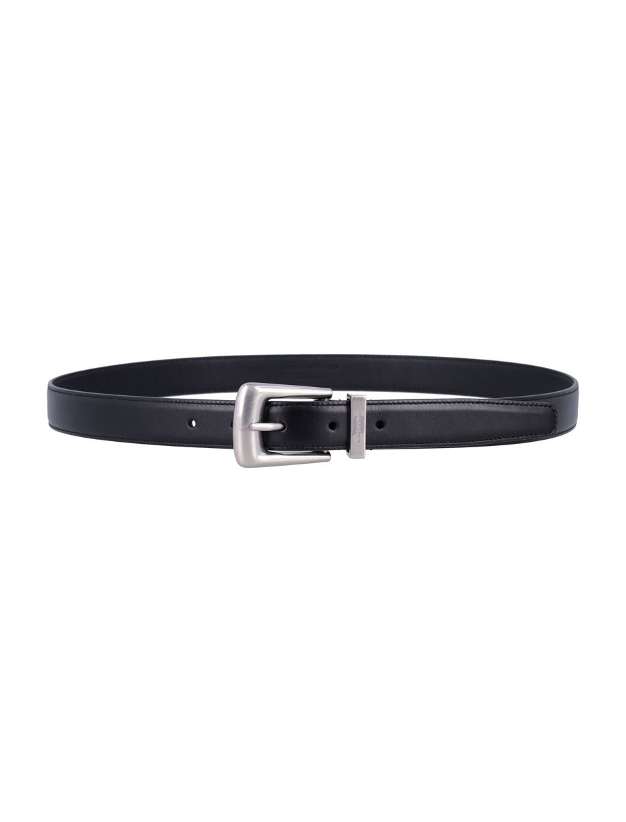 Saint Laurent Folk Glattledergürtel