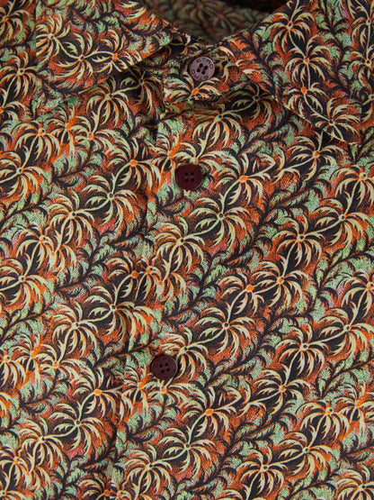 Etro Hemd aus Baumwolle mit Kokosnussbaum