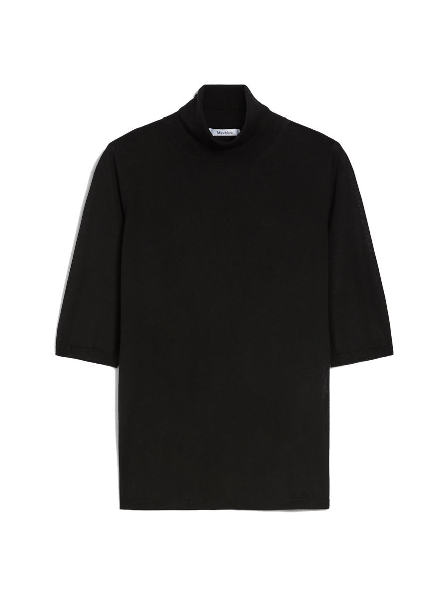 Max Mara Cecina Rollkragenpullover aus Wollstrick