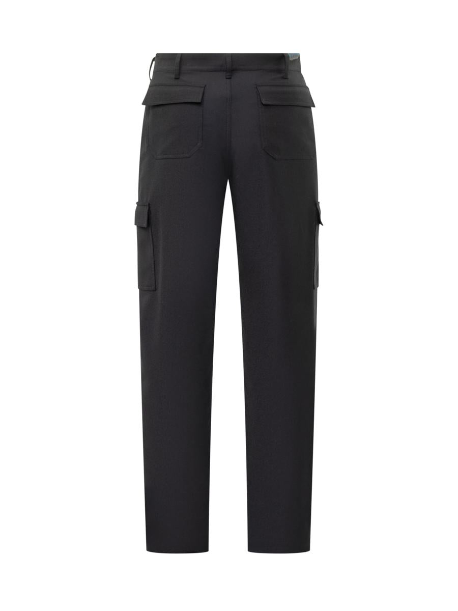 Etro Etro Herren Cargohose aus schwarzer Wolle