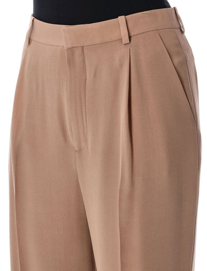 Saint Laurent Seidenkrepphose