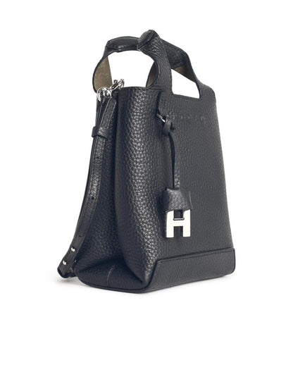 Hogan Schwarze Ledertasche