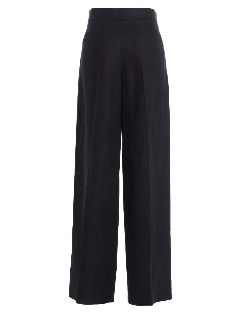 Chloé – Leinenhose mit Falten vorne