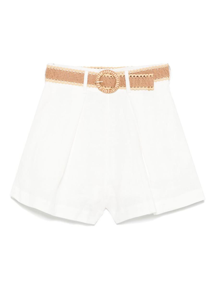 Zimmermann Rhiannon Leinenshorts