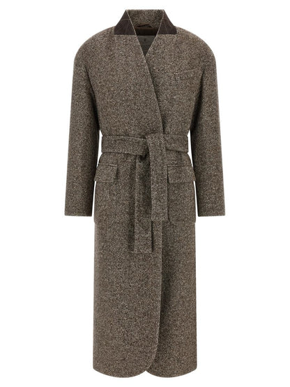 Brunello Cucinelli Einreihiger Mantel