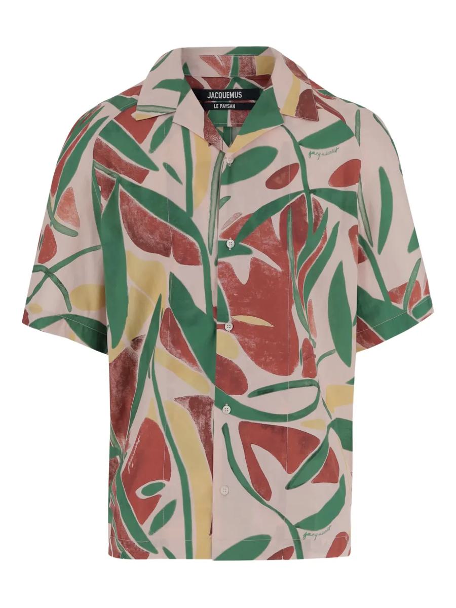 Jacquemus-Hemd mit abstraktem Print