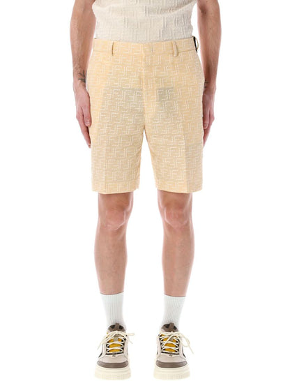 Fendi Ff Jaquard-Shorts