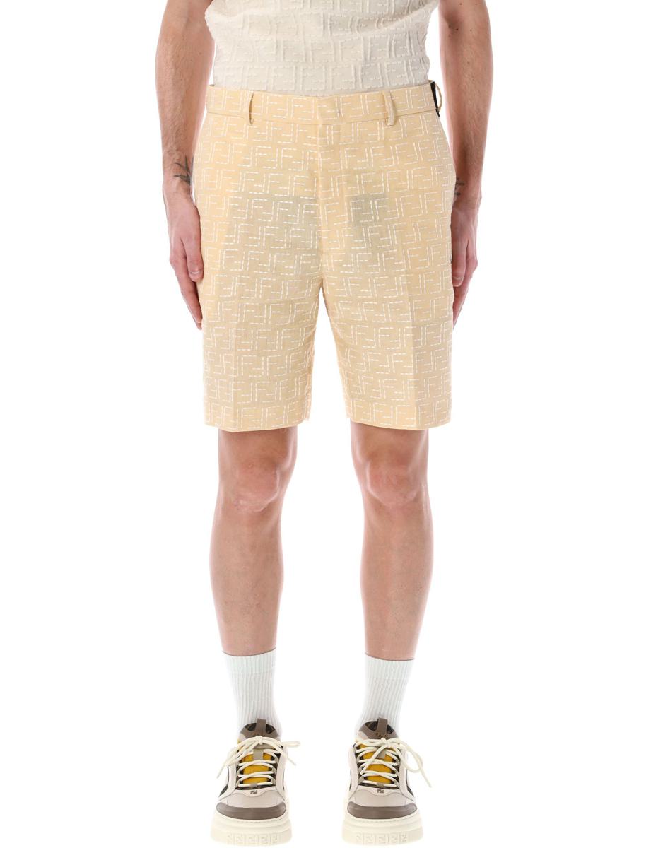 Fendi Ff Jaquard-Shorts