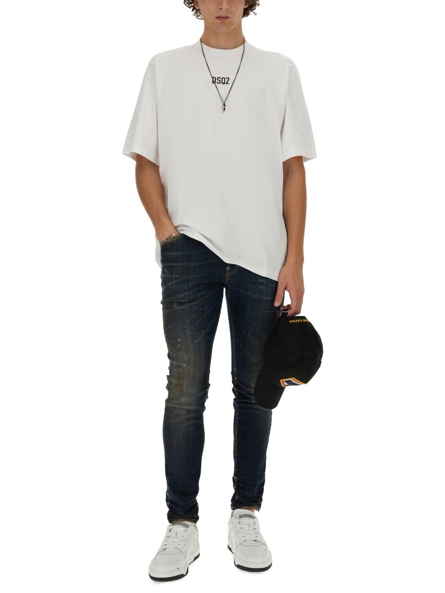 Dsquared2 „Dsq2“ Locker geschnittenes T-Shirt
