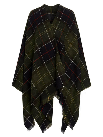 Barbour-Umhang „Staffin Tartan Serape“.