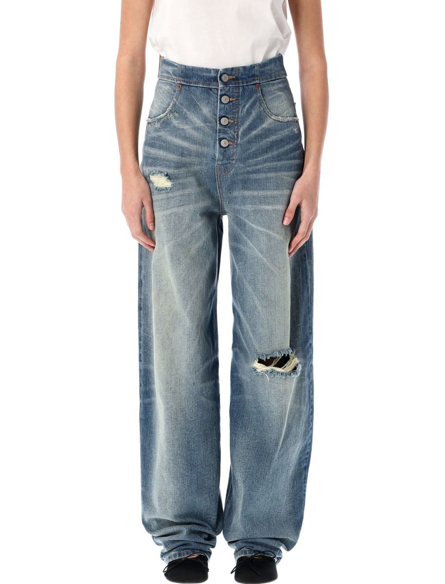 MM6 Maison Margiela Rihanna Denim-Hose