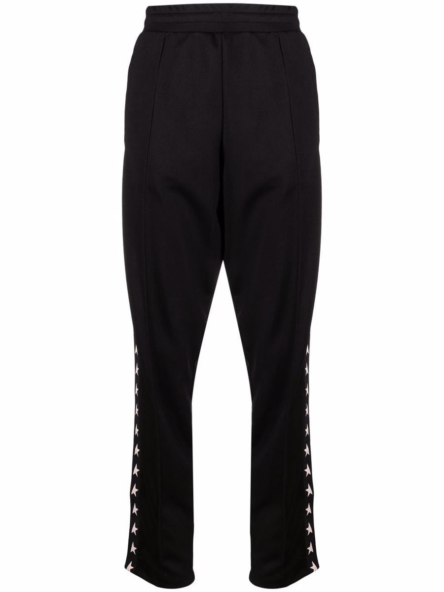 Golden Goose Star/ W'S Joggings Dorotea Wide Leg/ Technisches Jersey/ Streifen