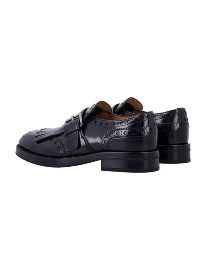 Church'S – Schwarze Monkstrap-Brogues aus Leder