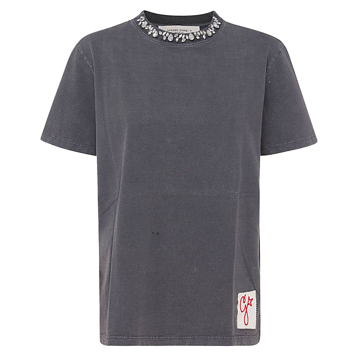 Golden Goose Crystal-Embellished T-Shirt Kleidung