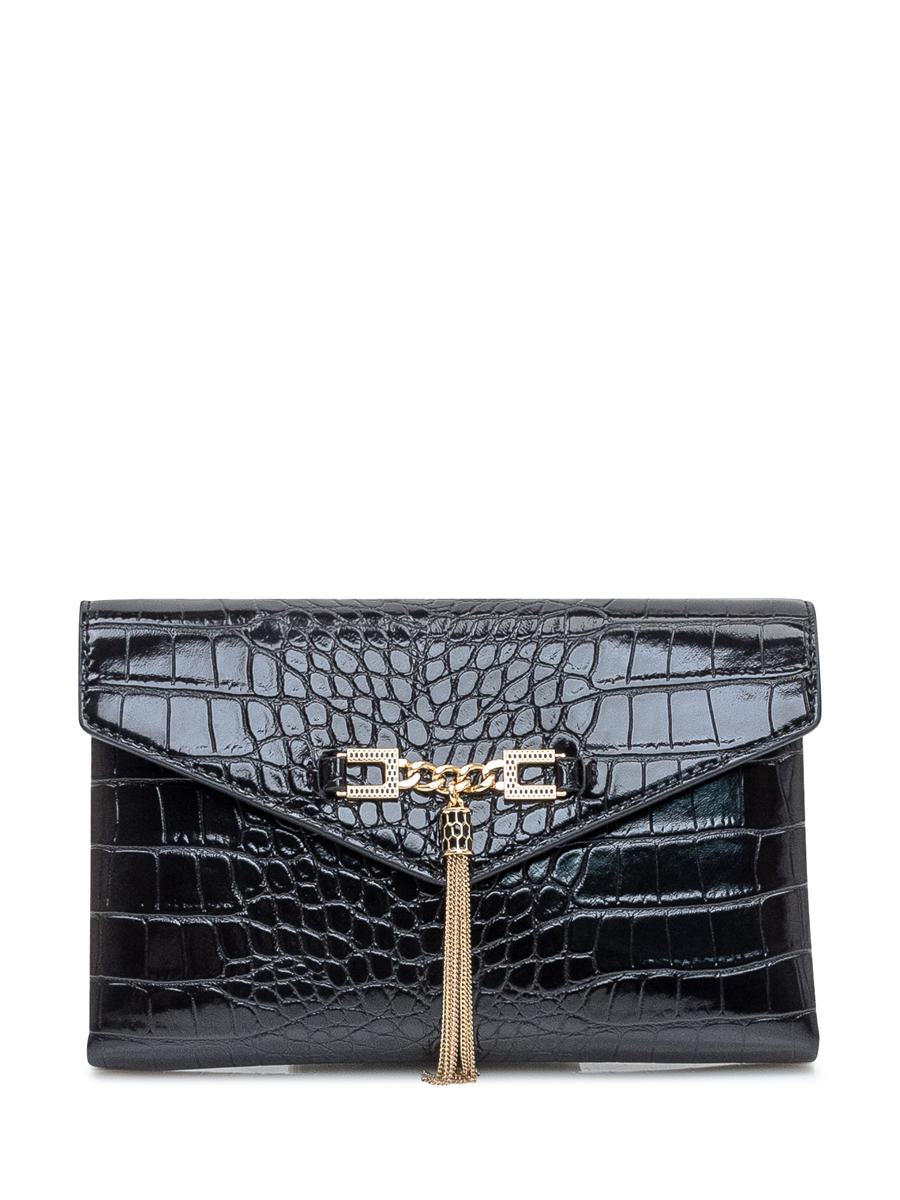 Elisabetta Franchi Elisabetta Franchi Clutch-Tasche mit Krokodileffekt