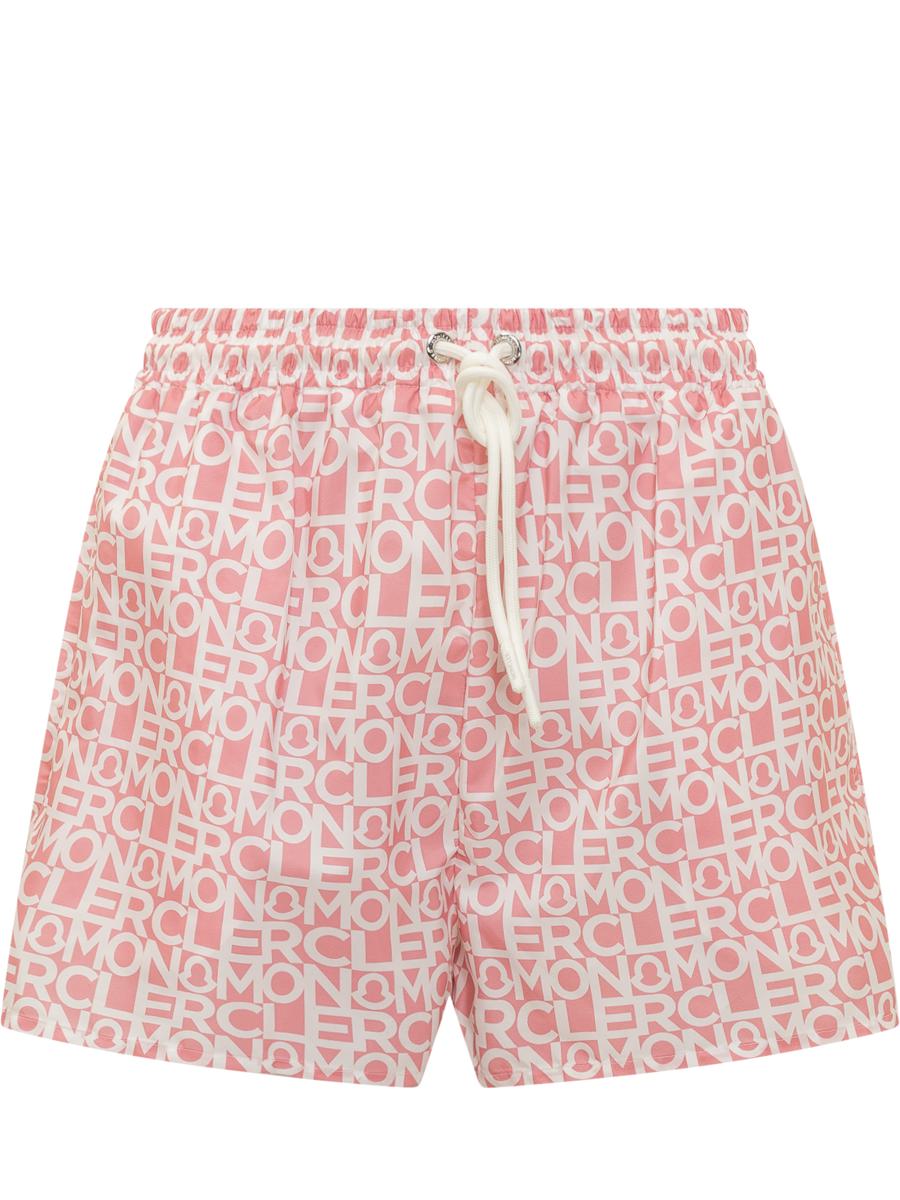 Moncler – Shorts mit Logo