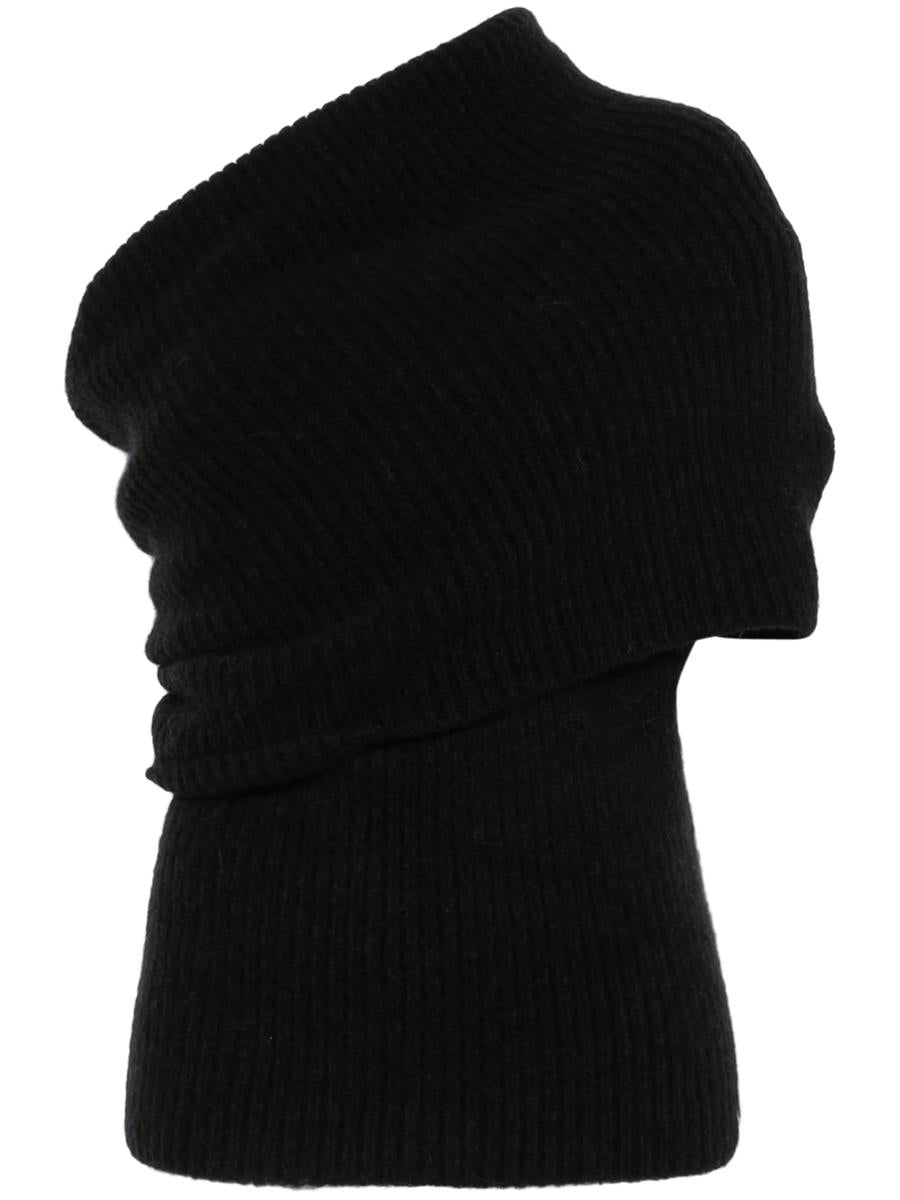 Rick Owens Drapiertes Strickoberteil