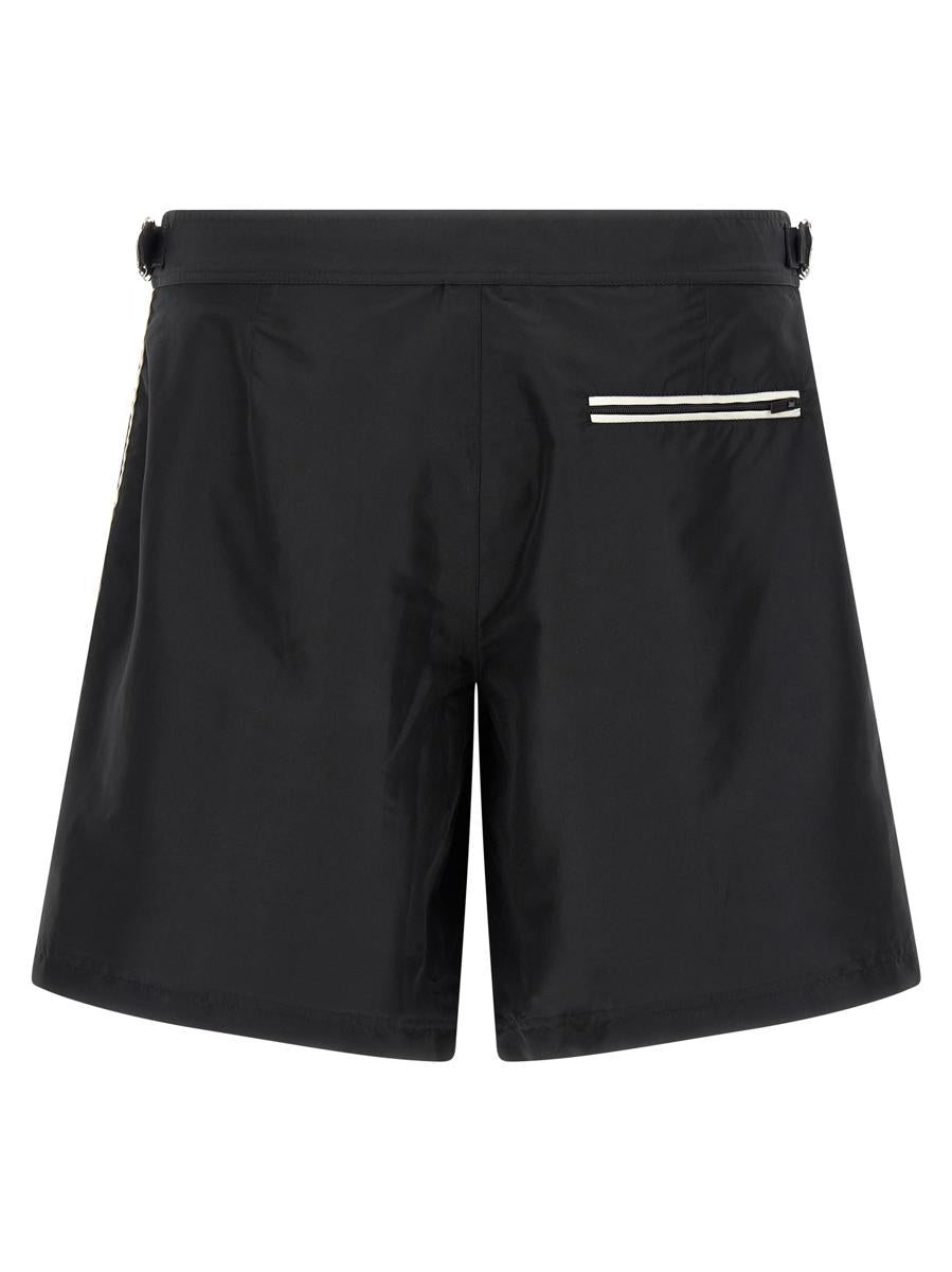 Brunello Cucinelli Badeanzug mit Logo