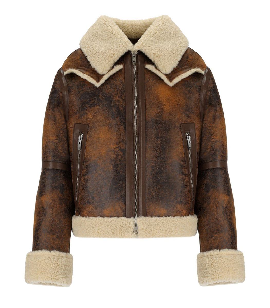 Stand Studio Lessie Braune Jacke