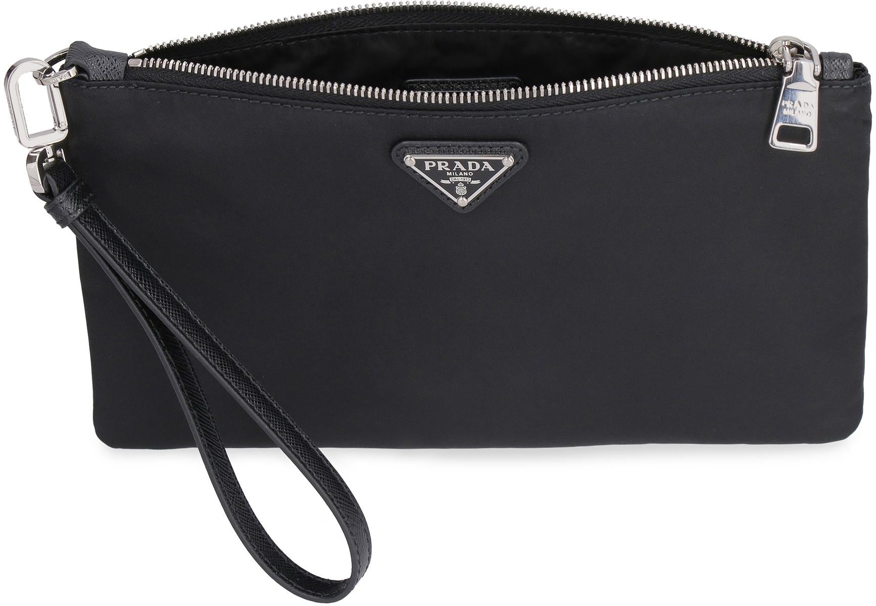 Prada – Beuteltasche aus Re-Nylon mit Logo
