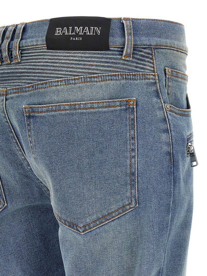 Balmain „Biker“-Jeans
