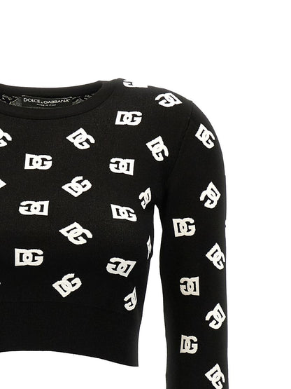 Dolce &amp; Gabbana Pullover mit durchgehendem Logo