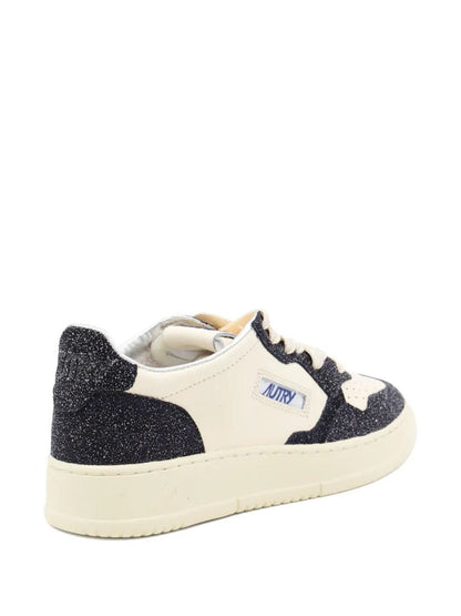 Autry „Medalist Low“ Doppel-Sneakers aus Leder