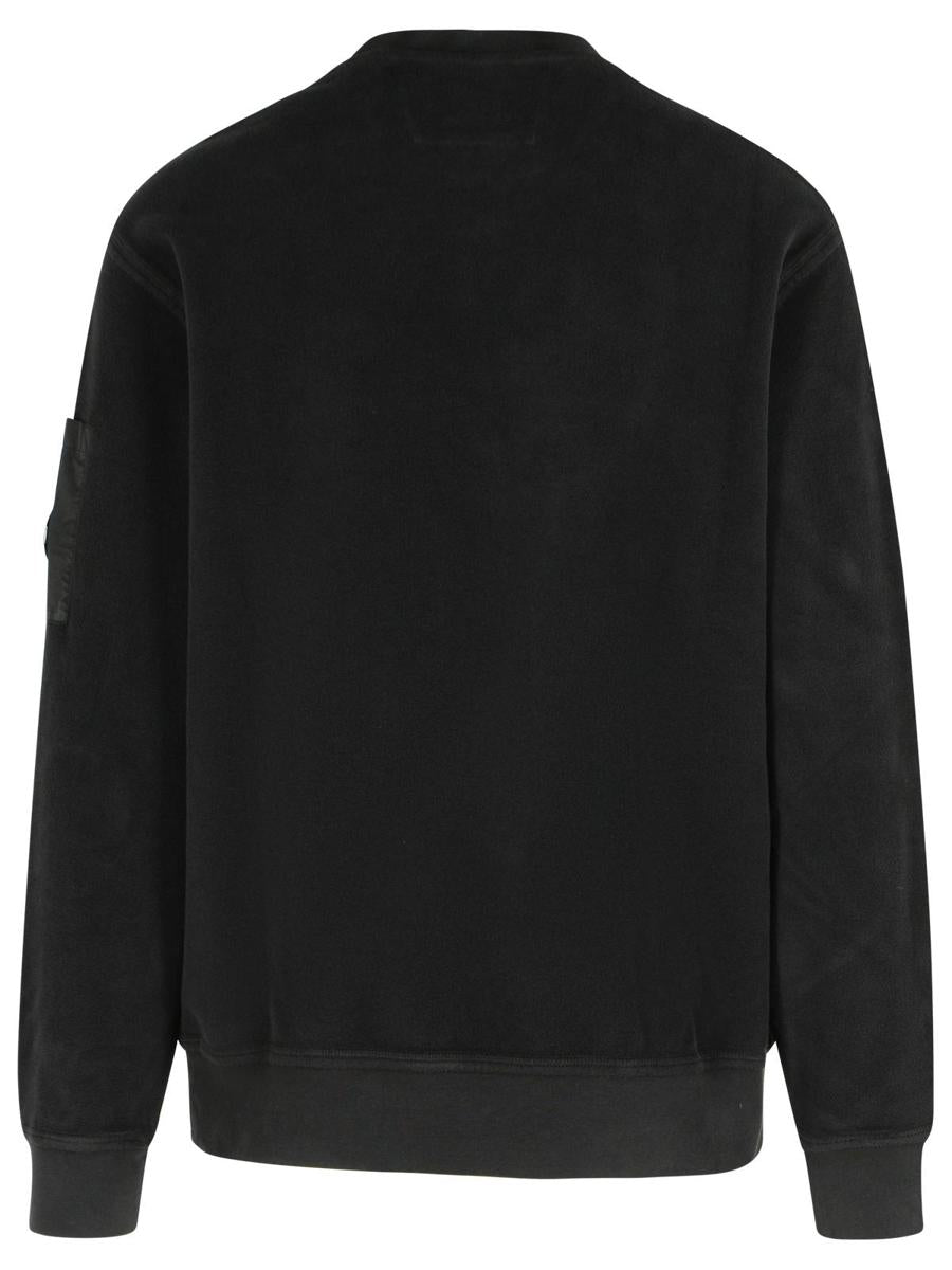 Schwarzes Baumwoll-Sweatshirt von CP Company