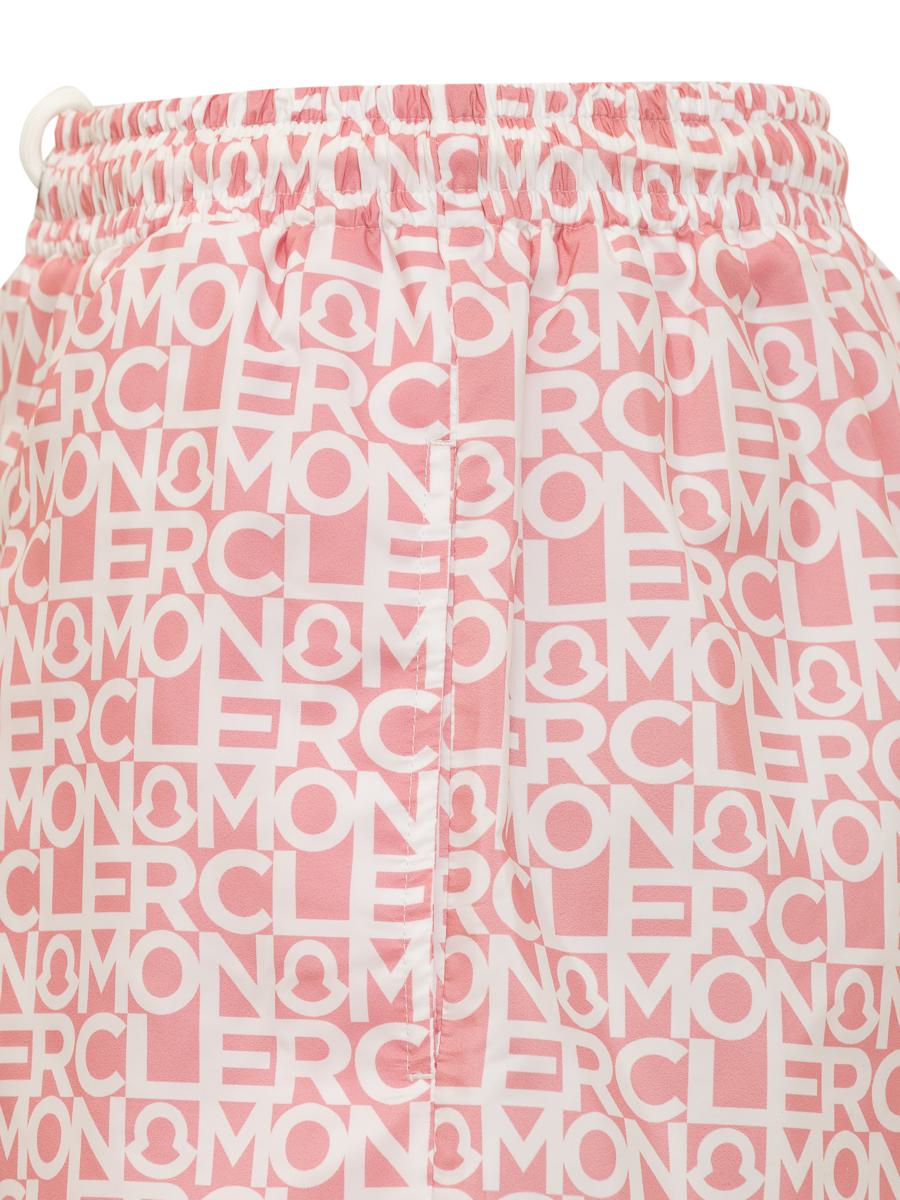 Moncler – Shorts mit Logo