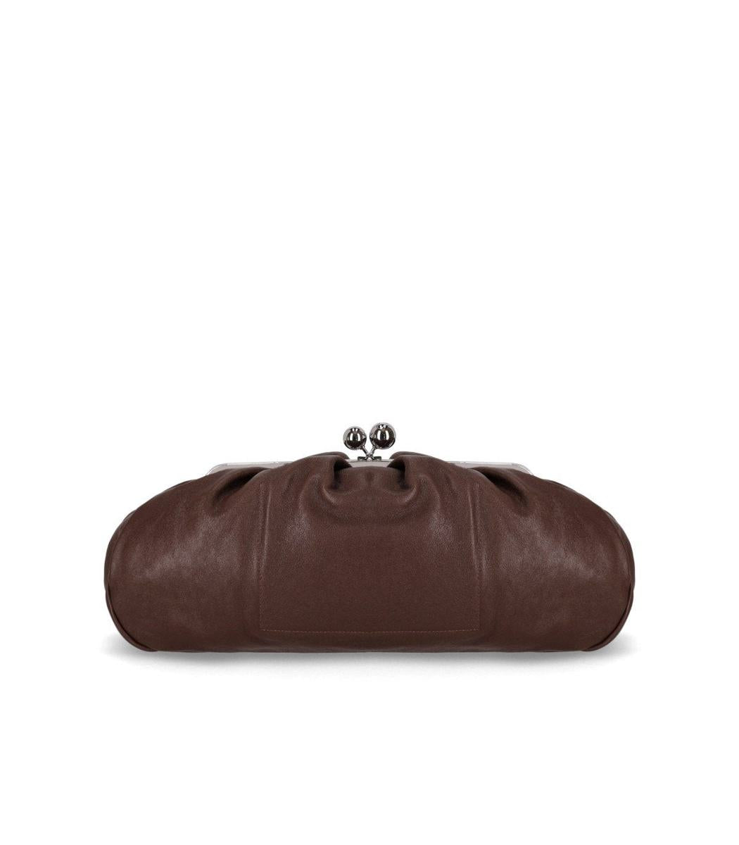 Weekend Max Mara – Pasticcino Cristin – Große dunkelbraune Clutch