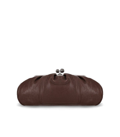 Weekend Max Mara – Pasticcino Cristin – Große dunkelbraune Clutch