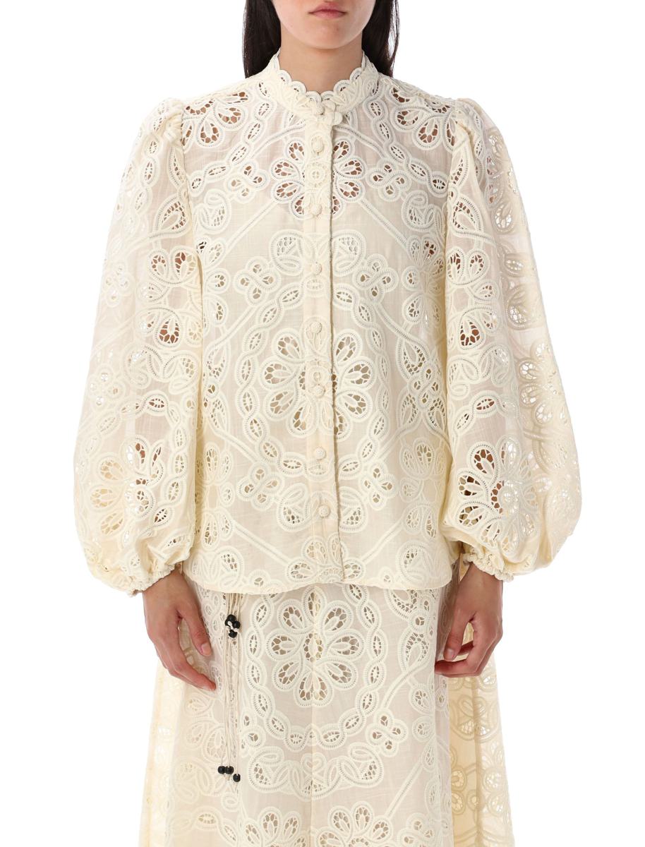 Zimmermann Rhiannon bestickte Bluse