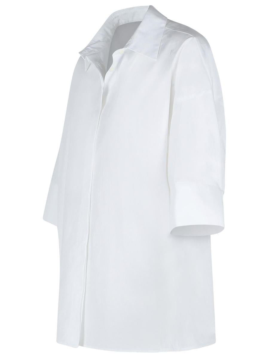 PAROSH Weißes Baumwollhemd