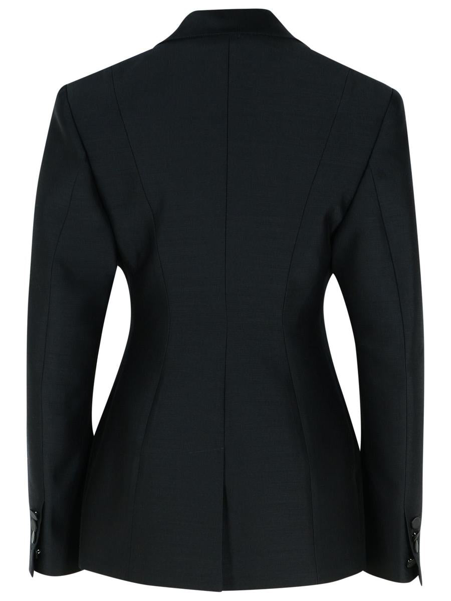DSQUARED2 „Dan“ – Schwarzer Blazer aus Schurwollmischung